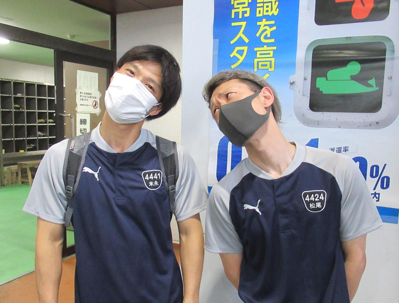 優勝戦、松尾昂明と末永由楽の同期コンビでワンツーを目指す（撮影・高田和典）