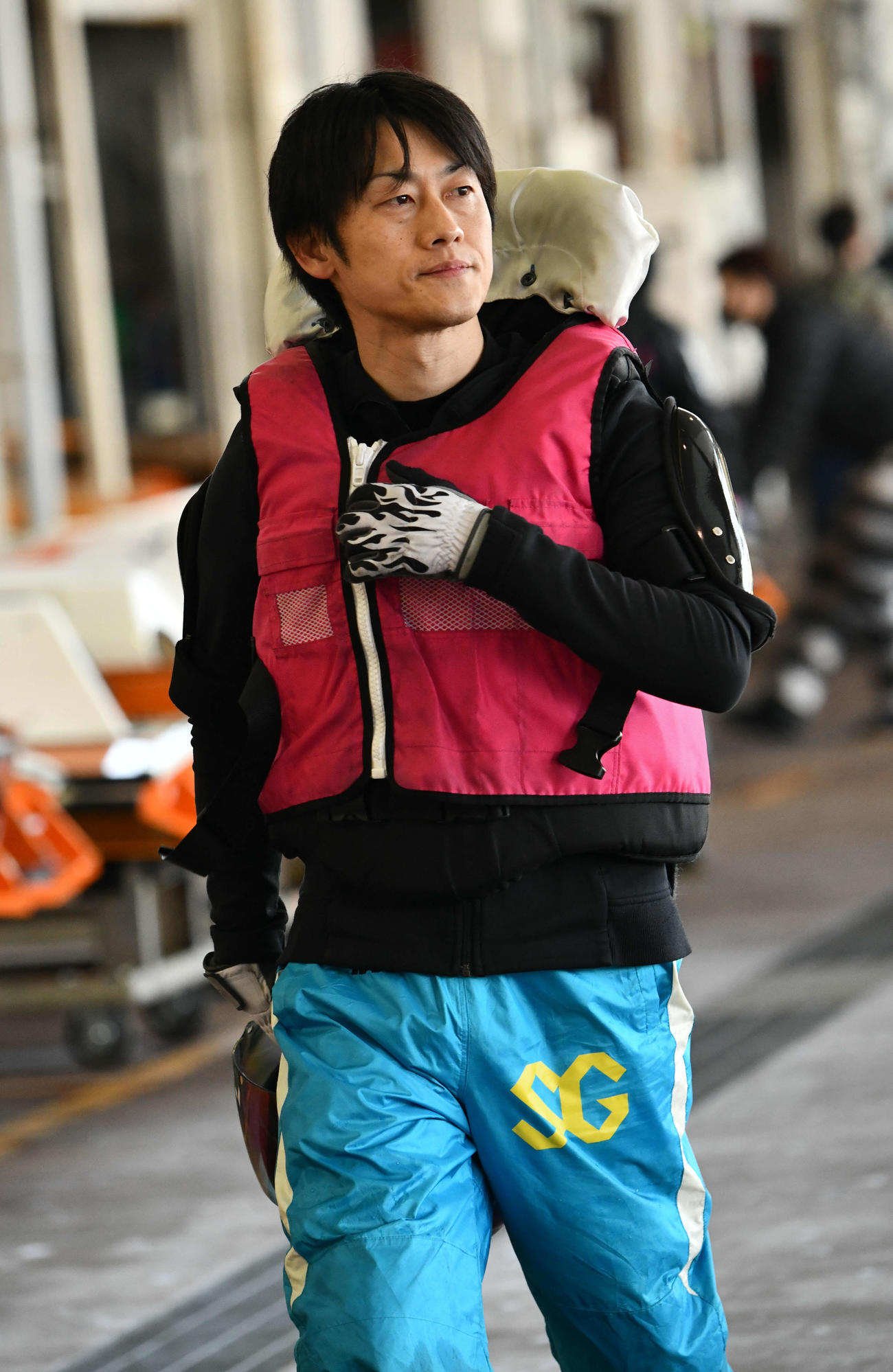 準優10Rを逃げて優勝戦2枠を勝ち取った枝尾賢