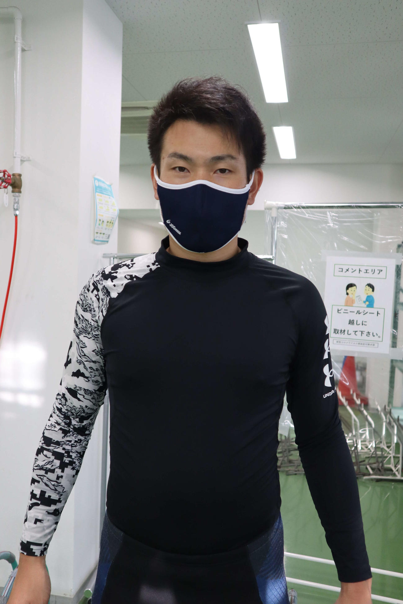 予選2Rの井坂泰誓がスピードを生かした走りを見せる（撮影・音無剛）