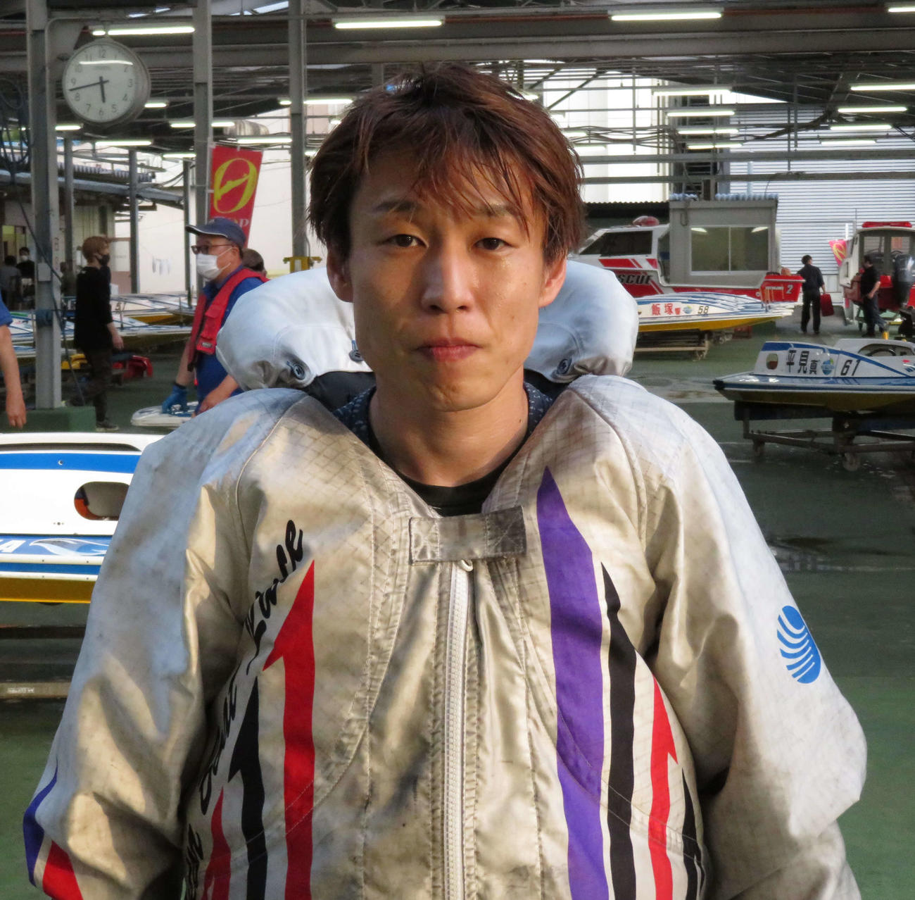 金子賢志が優勝戦1枠をゲット。通算10度目の優勝に王手をかけた。（撮影・古村亮）