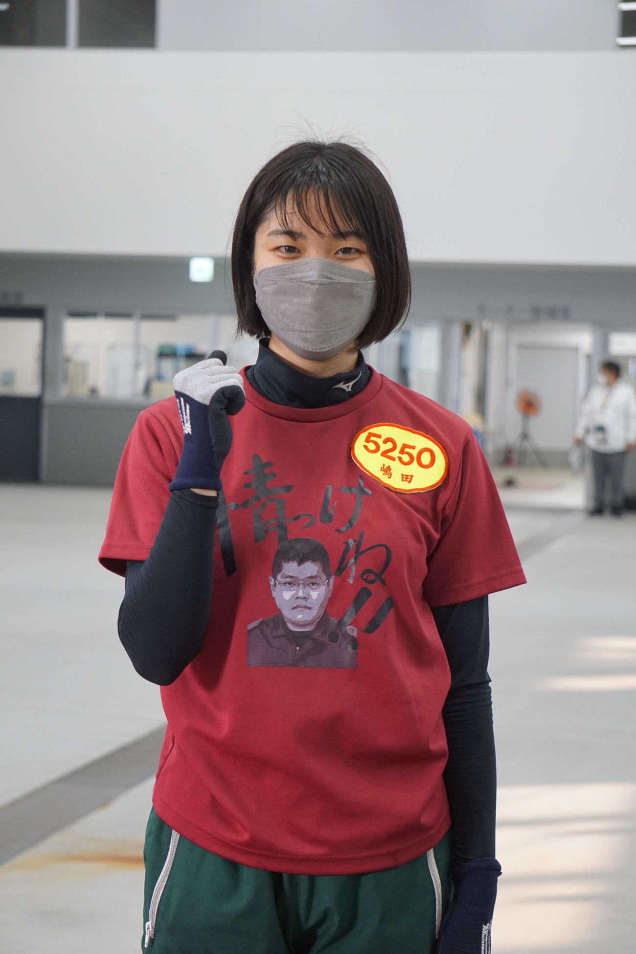 嶋田有里がデビュー戦を迎える