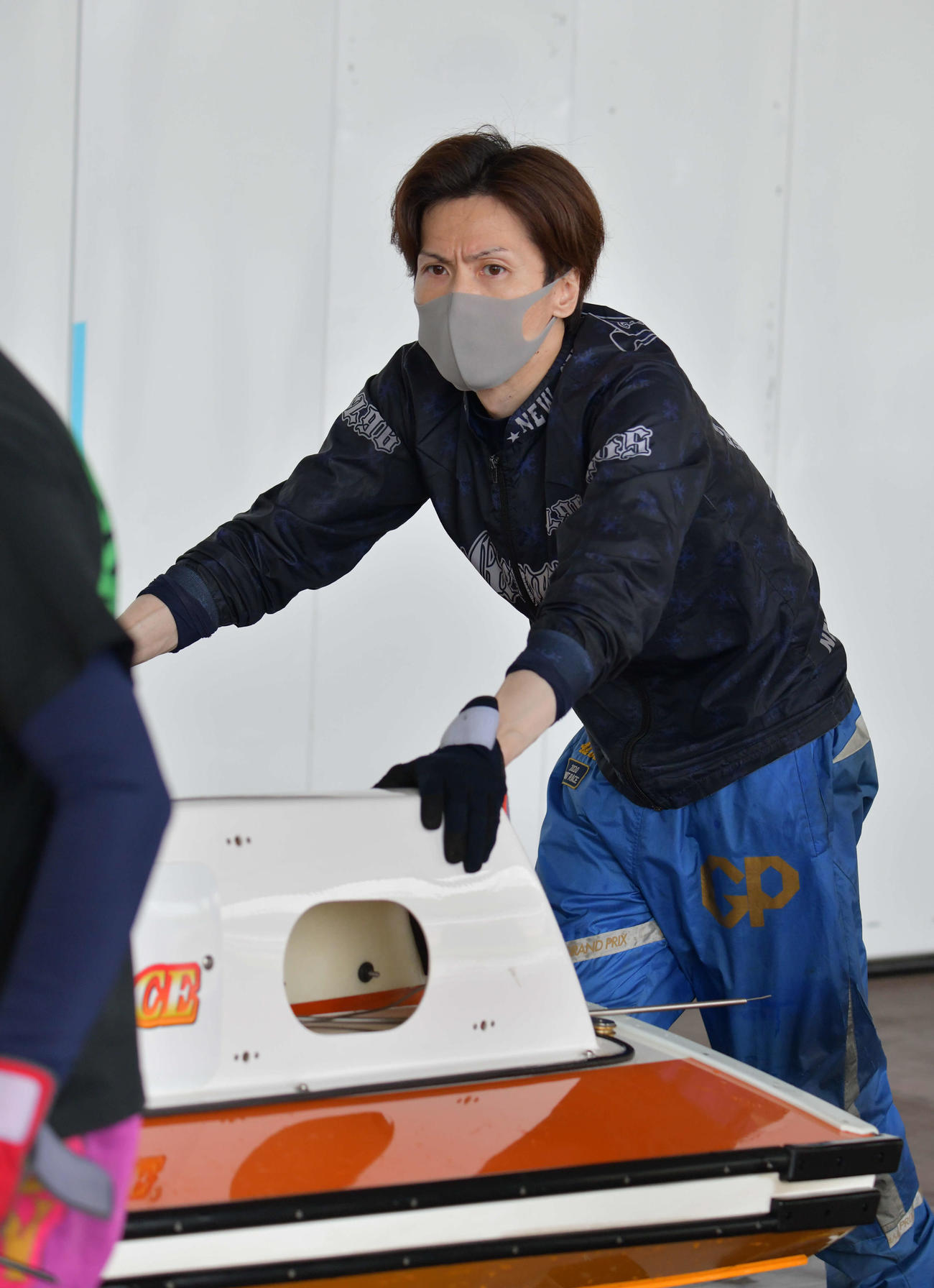 岡崎恭裕が初日から実力を見せつける（撮影・土居恒久）