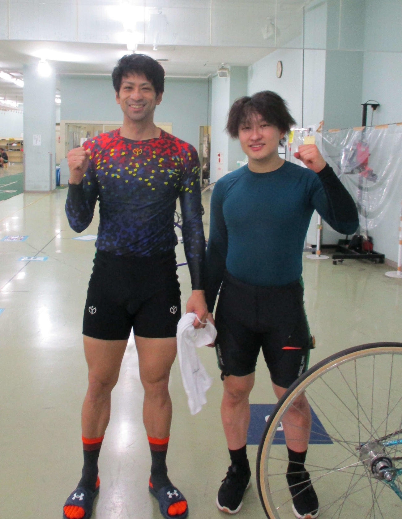 予選4R、東京コンビの長井妙樹（左）、水森湧太（右）が予選連続連対を伸ばした
