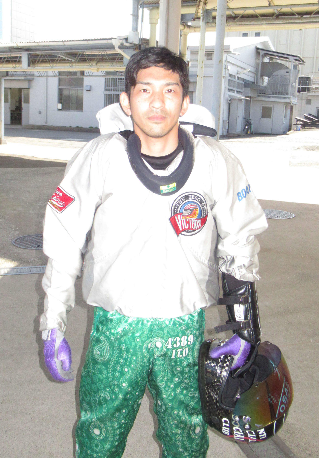 機力に自信を深めた伊藤喜智が2日目の2走も奮起する（撮影・山田敏明）