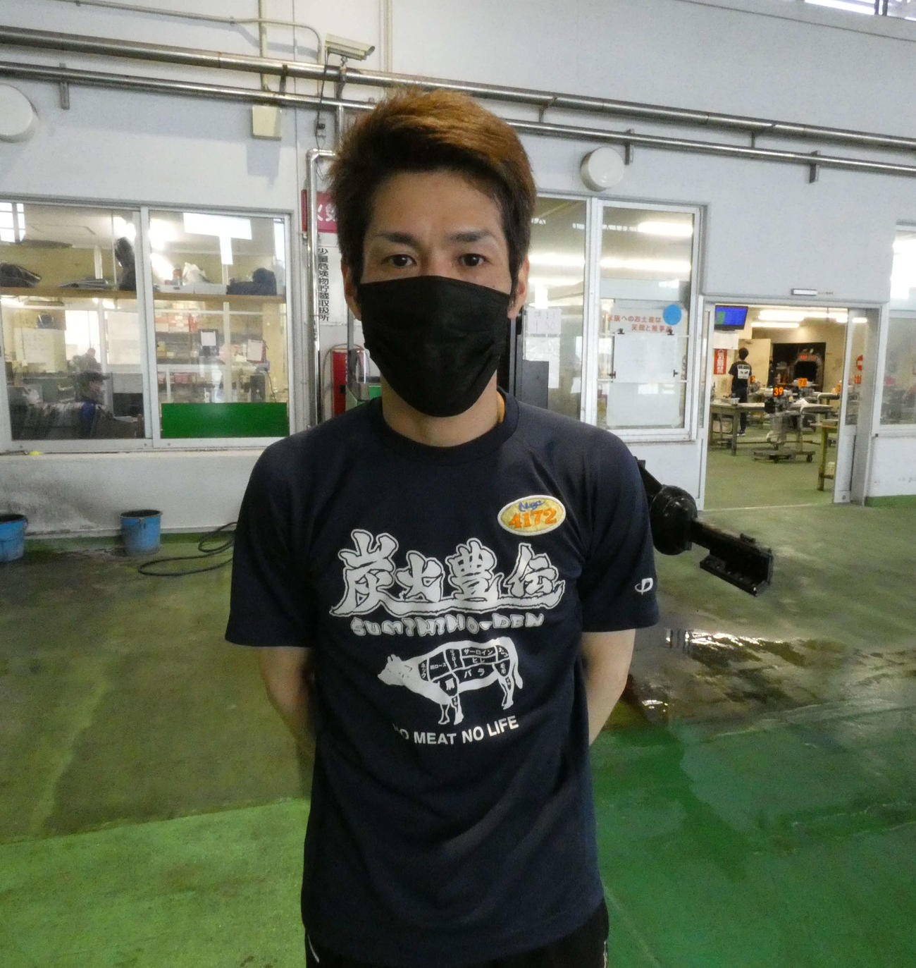 自力で準優12R1枠を手にした森定晃史が、優勝戦1枠を狙う（撮影・前原一樹）