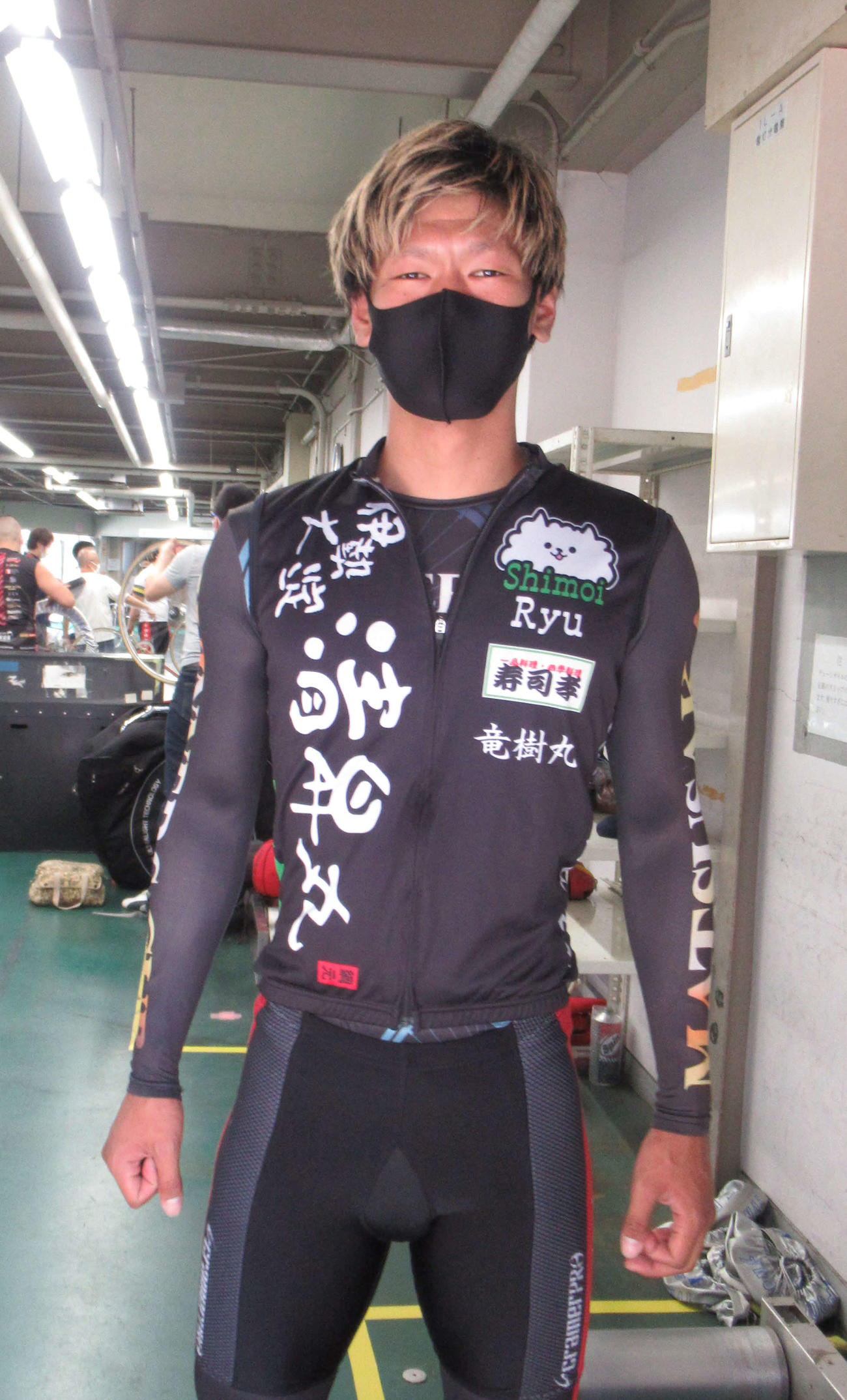 下井竜は師匠・萩原操氏の引退セレモニーに花をそえるために決勝が使命となる（撮影・山田敏明）