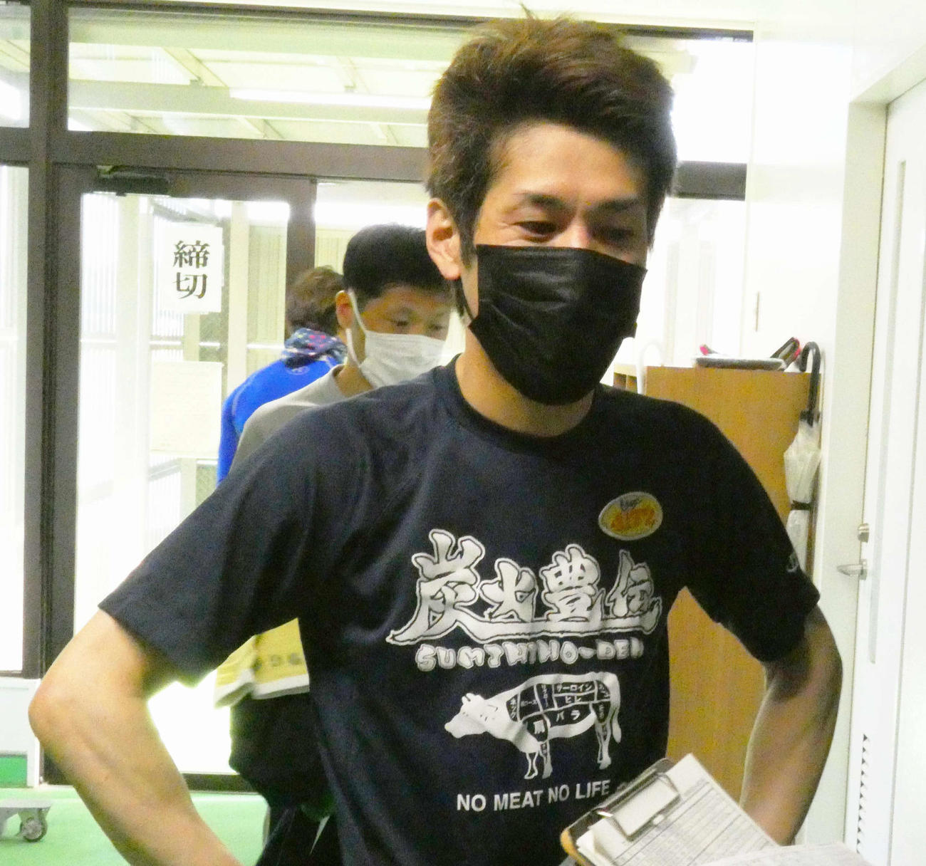 森定晃史が地元で約2年ぶりの優勝を飾った（撮影・前原一樹）