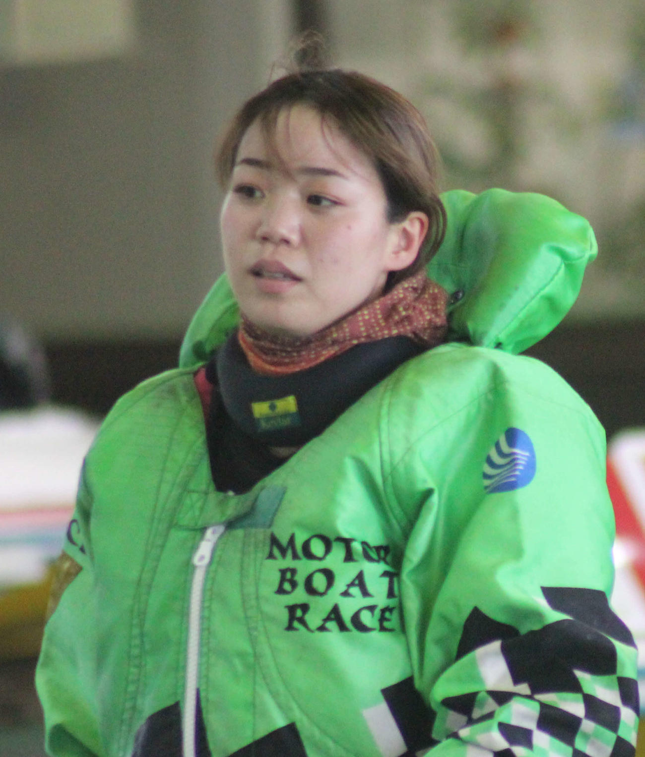 初日4Rで3コースから、まくりを決めた小池礼乃