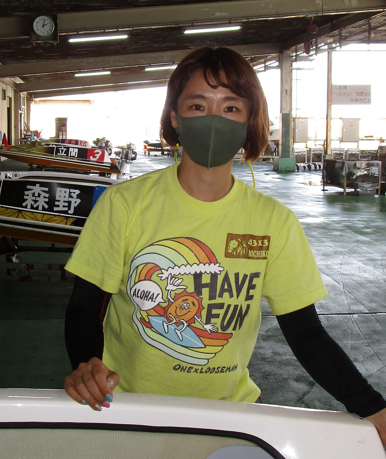 初日に見どころ十分のレースを見せた西村美智子（撮影・安井雅彦）
