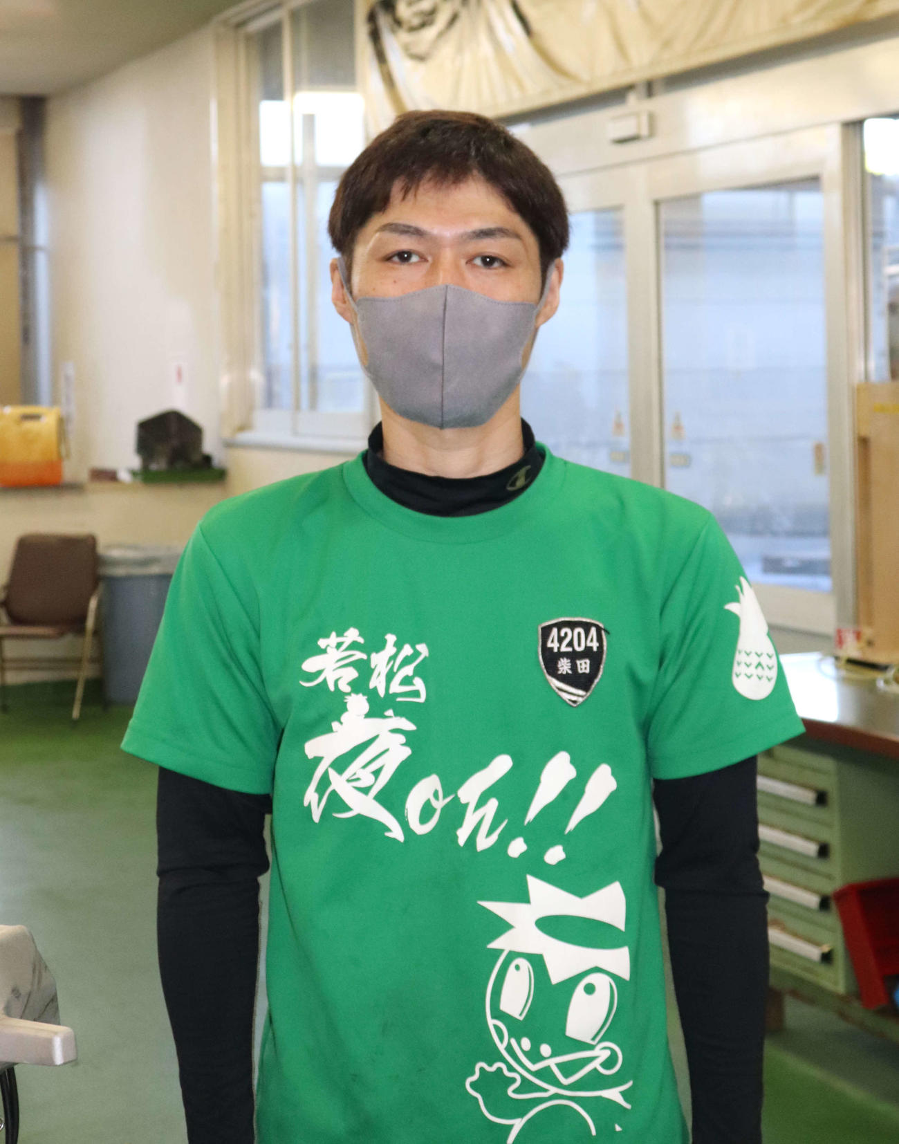 伸び仕様の調整で一撃を狙う柴田大輔