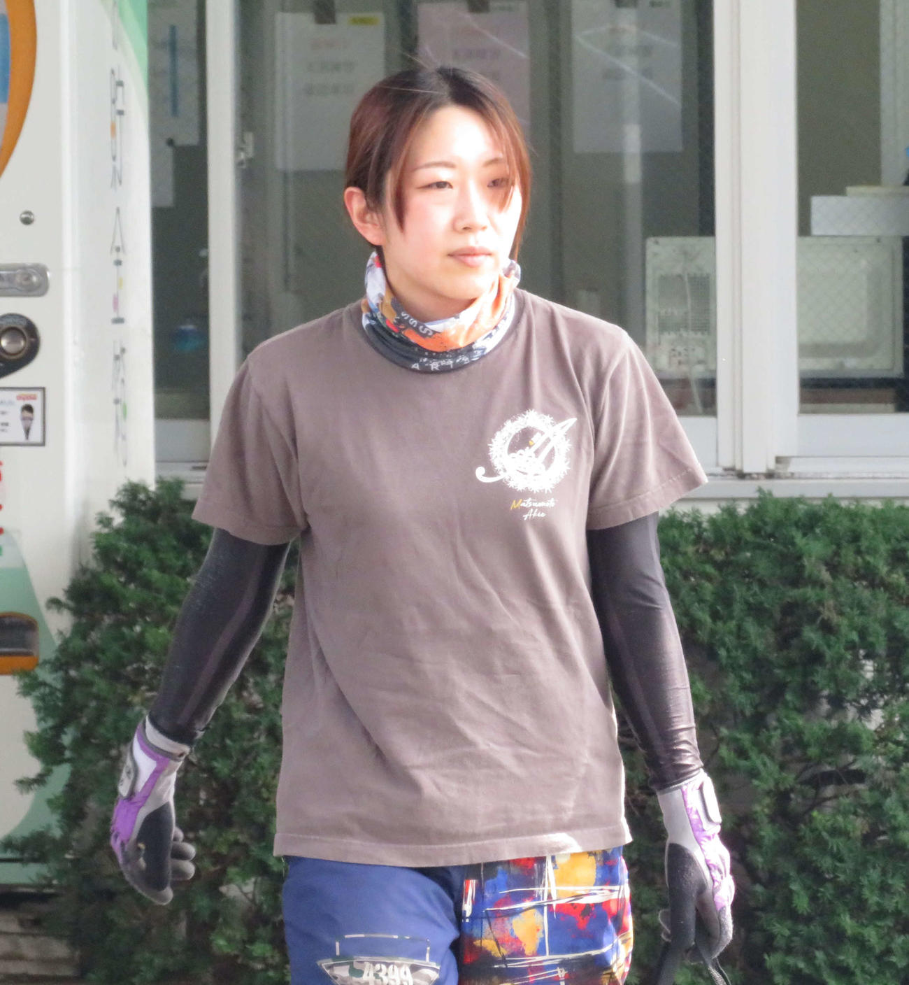 松本晶恵がドリーム戦1枠で期待に応える。（撮影・古村亮）