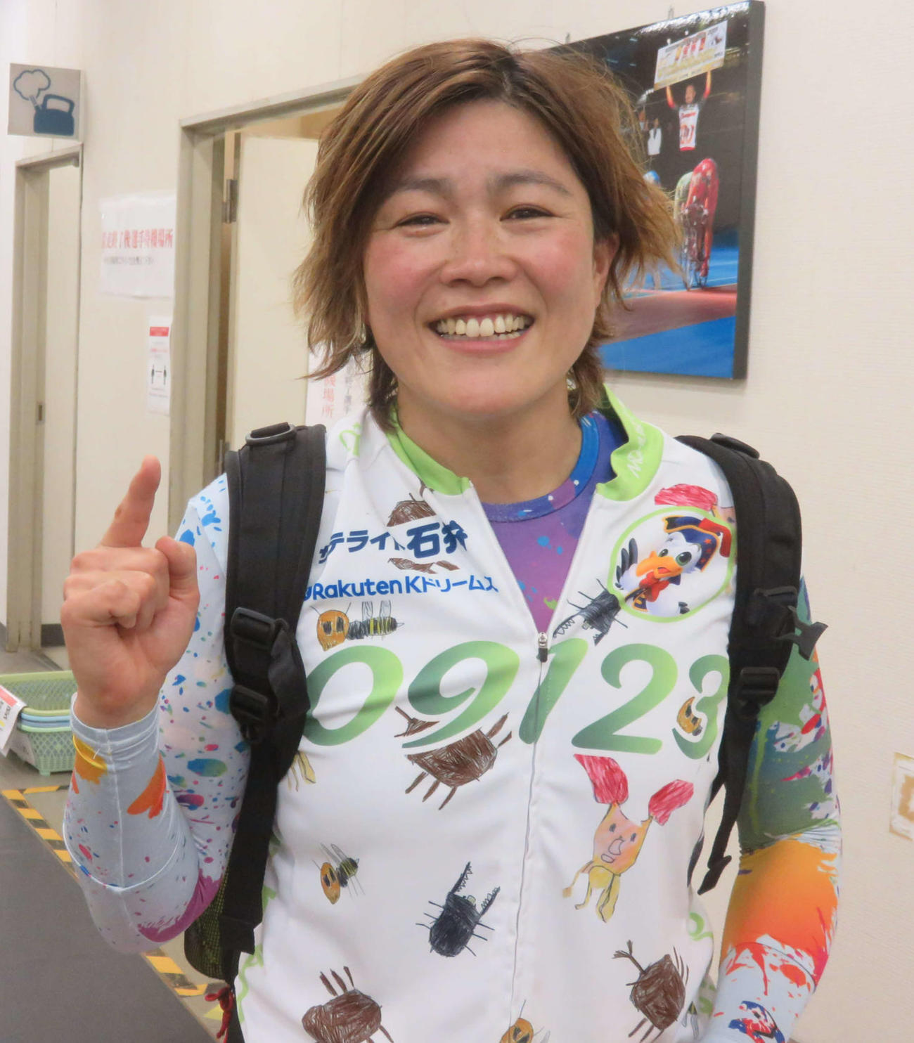 当地連続完全Vを狙う奥井迪