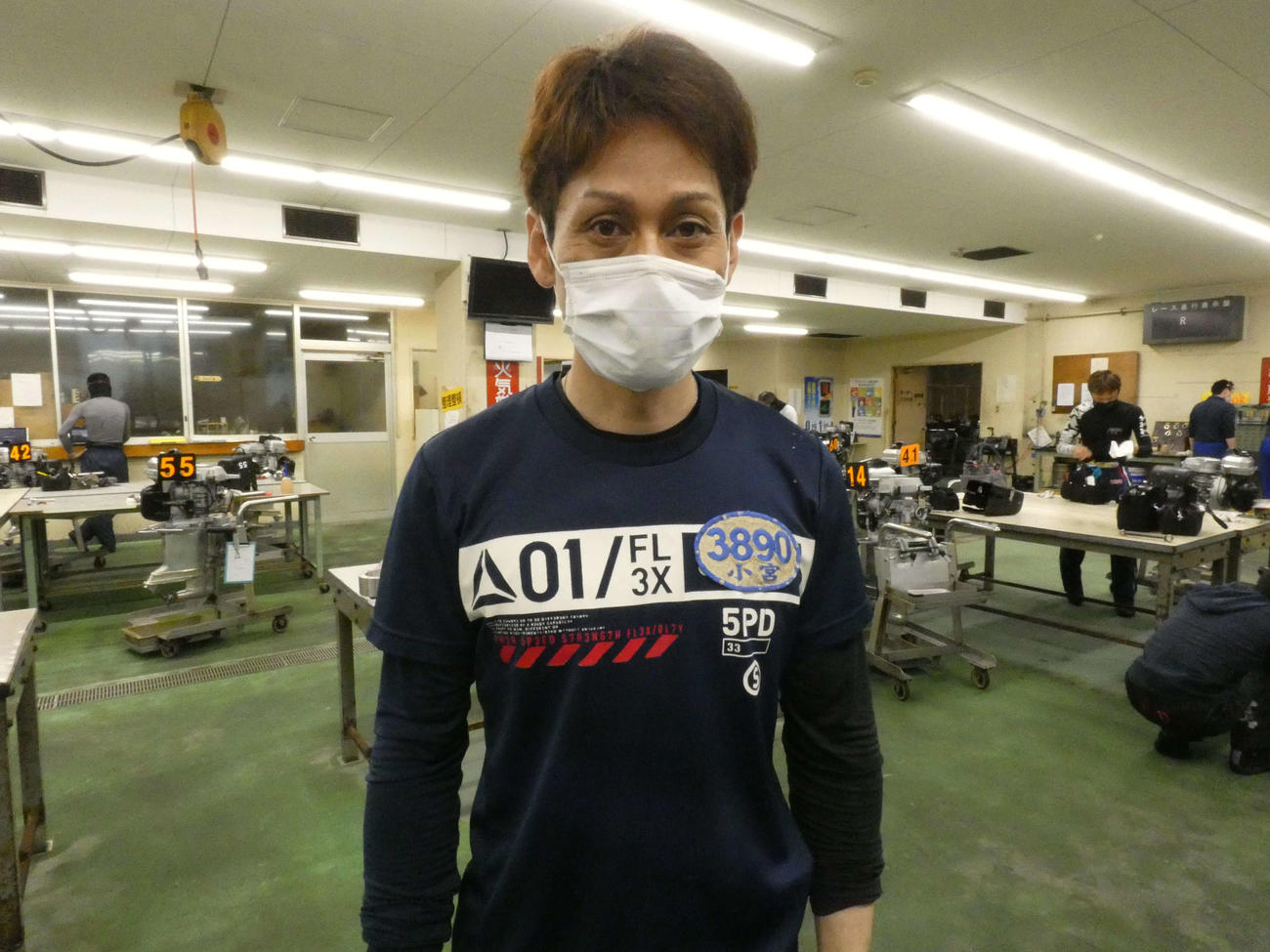 小宮淳史は初日2、6Rに登場する（撮影・前原一樹）