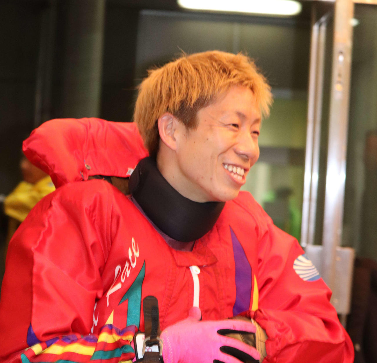準優進出戦10Rで大上卓人が3コースからまくり差し、古結宏のイン戦28連勝を阻んだ（撮影・神田成史）