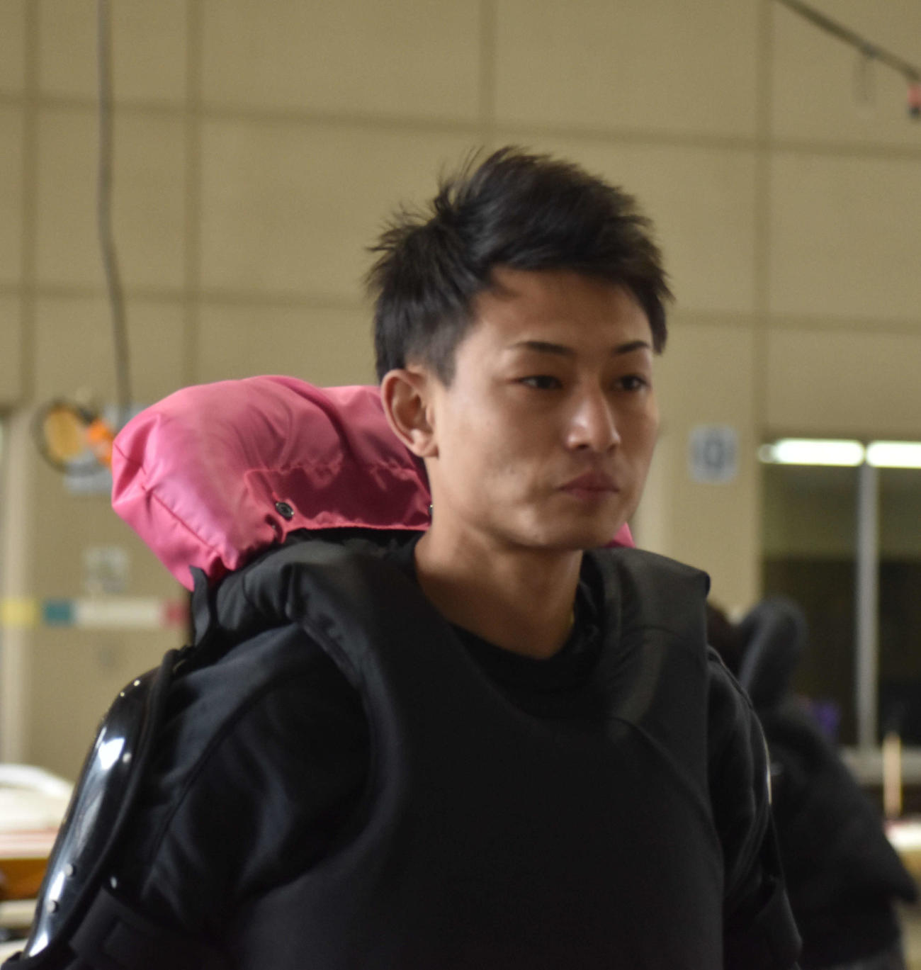 中村晃朋（2022年3月9日撮影）