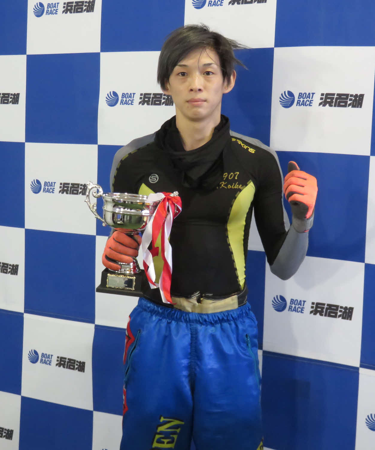 小池修平が今年2回目の優勝を飾った（撮影・工藤浩伸）