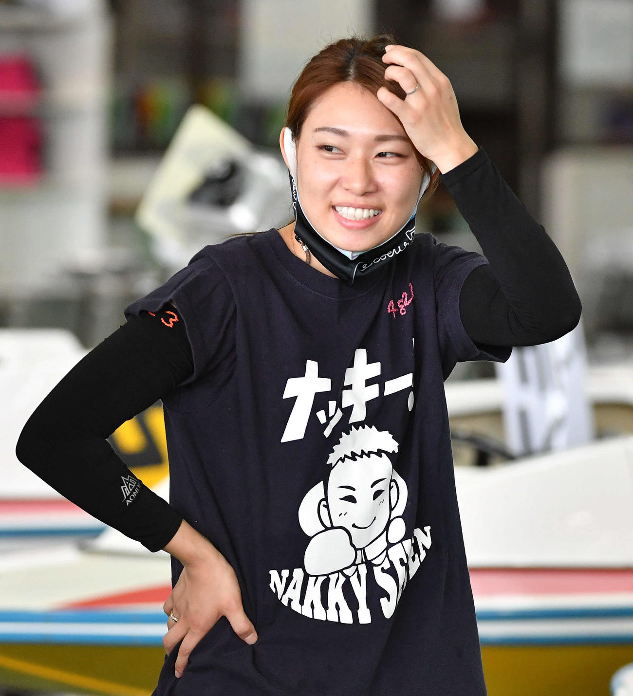 前節で平山智加の乗っていたエンジンを引いた中村桃佳