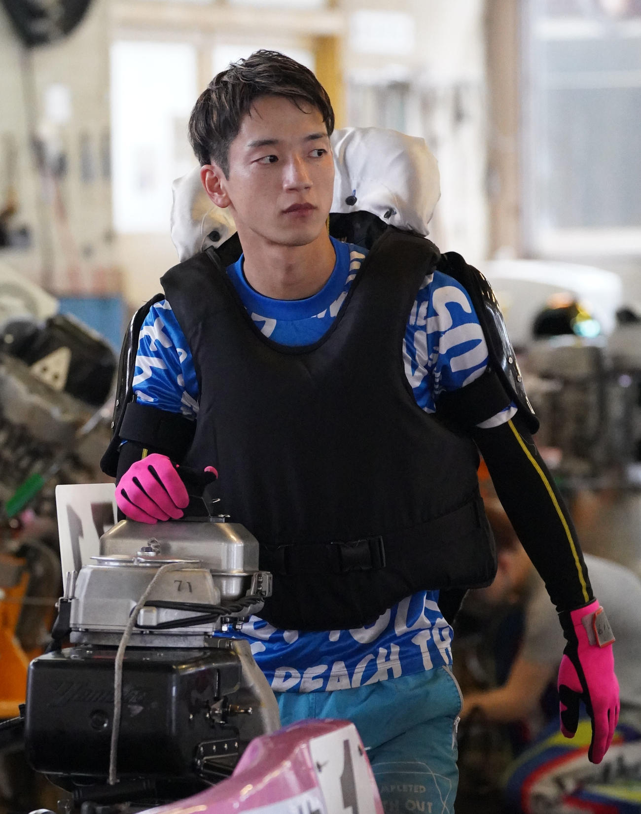 上條暢嵩が回り足に手応えをつかんだ