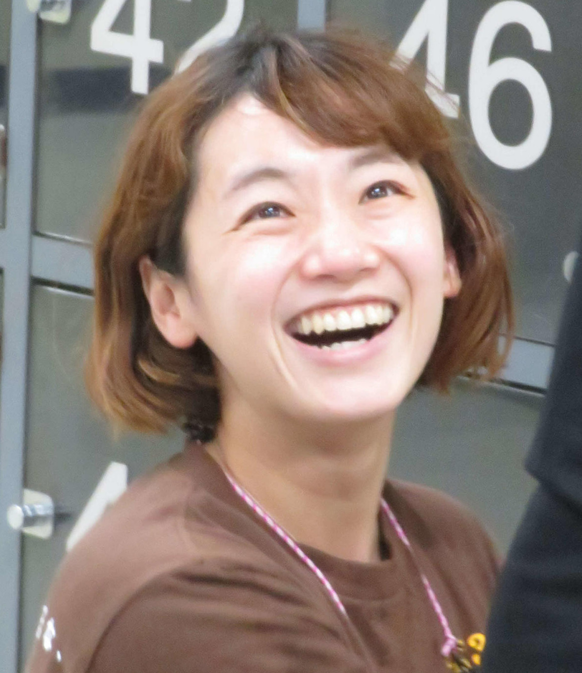 エース36号機をゲットした西村美智子