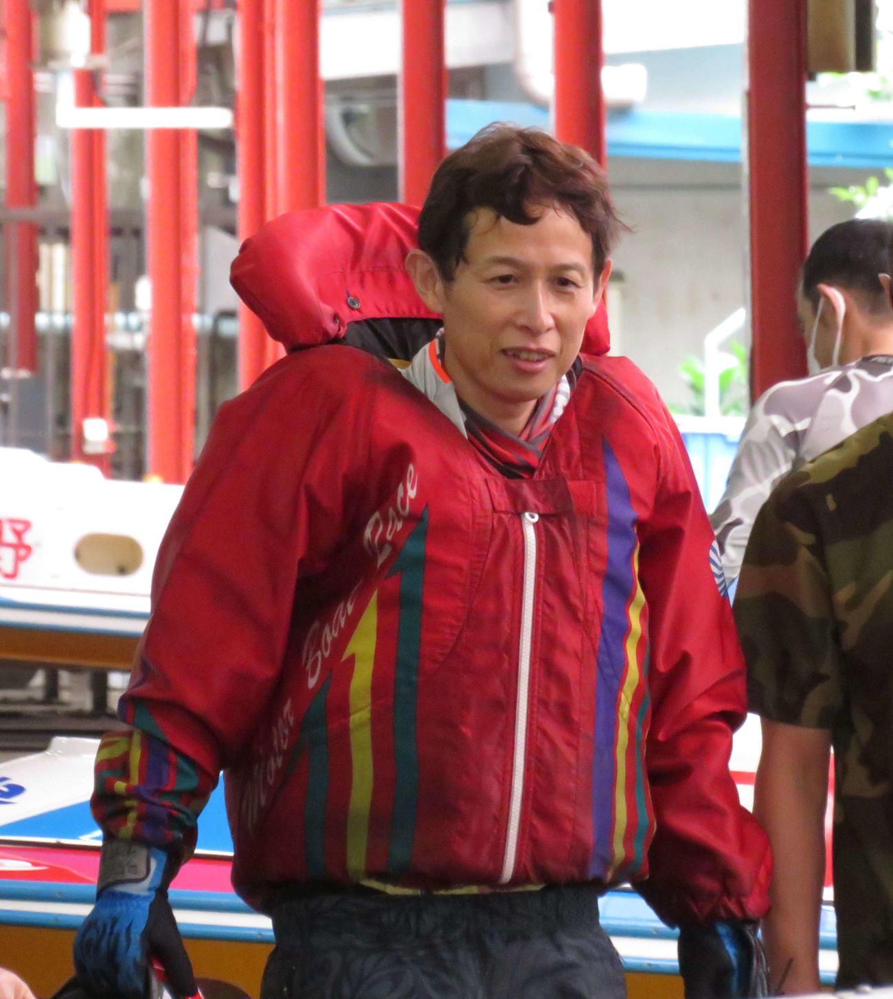 木村光宏が初日連勝と最高のスタートを切った（撮影・古村亮）