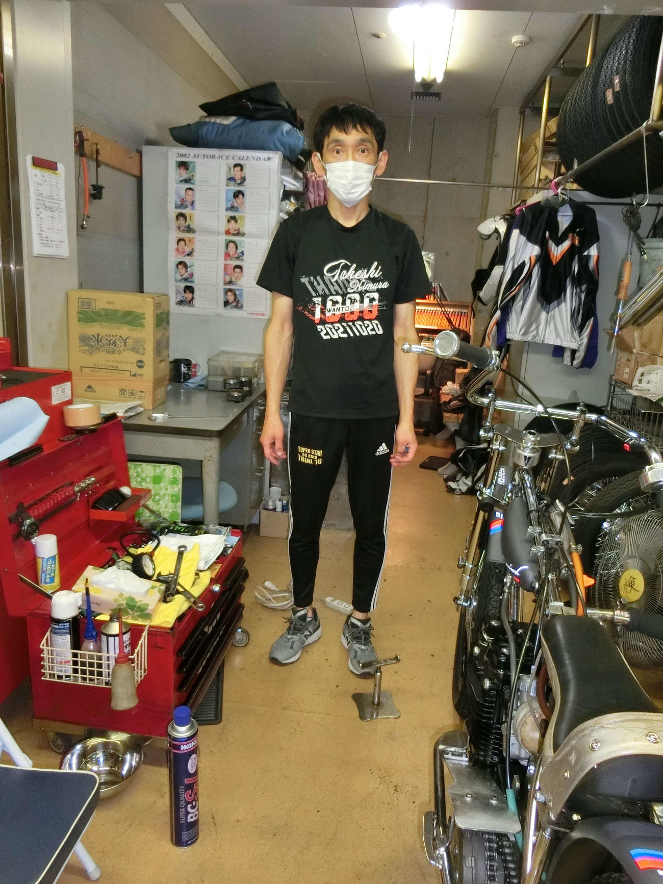 伊藤信夫は前節地元で優勝した勢いで参戦してきた（撮影・海老原実）