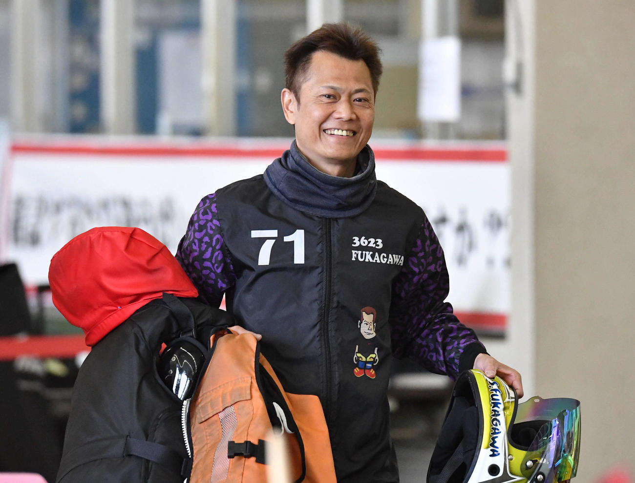 地元の期待がかかる深川真二