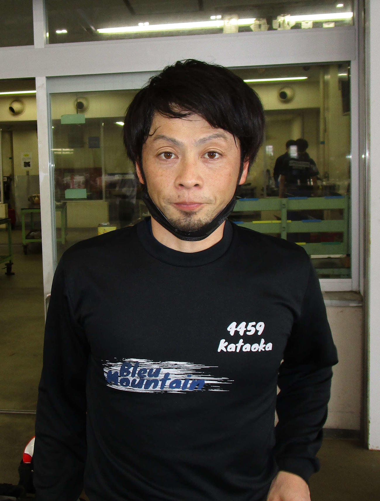 イン逃げの流れを断ち切って2日目7Rを抜きで制した片岡雅裕（撮影・安井雅彦）