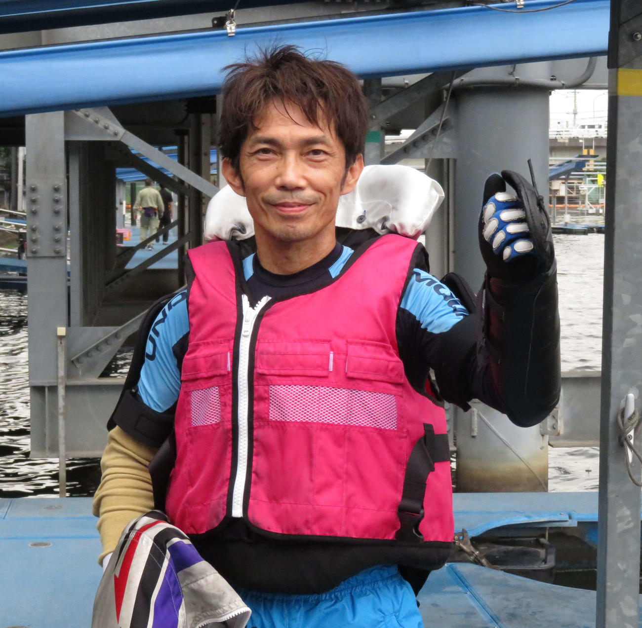 吉田一郎が3カドまくりを決めて、節目となる50度目の優勝を飾った（撮影・古村亮）
