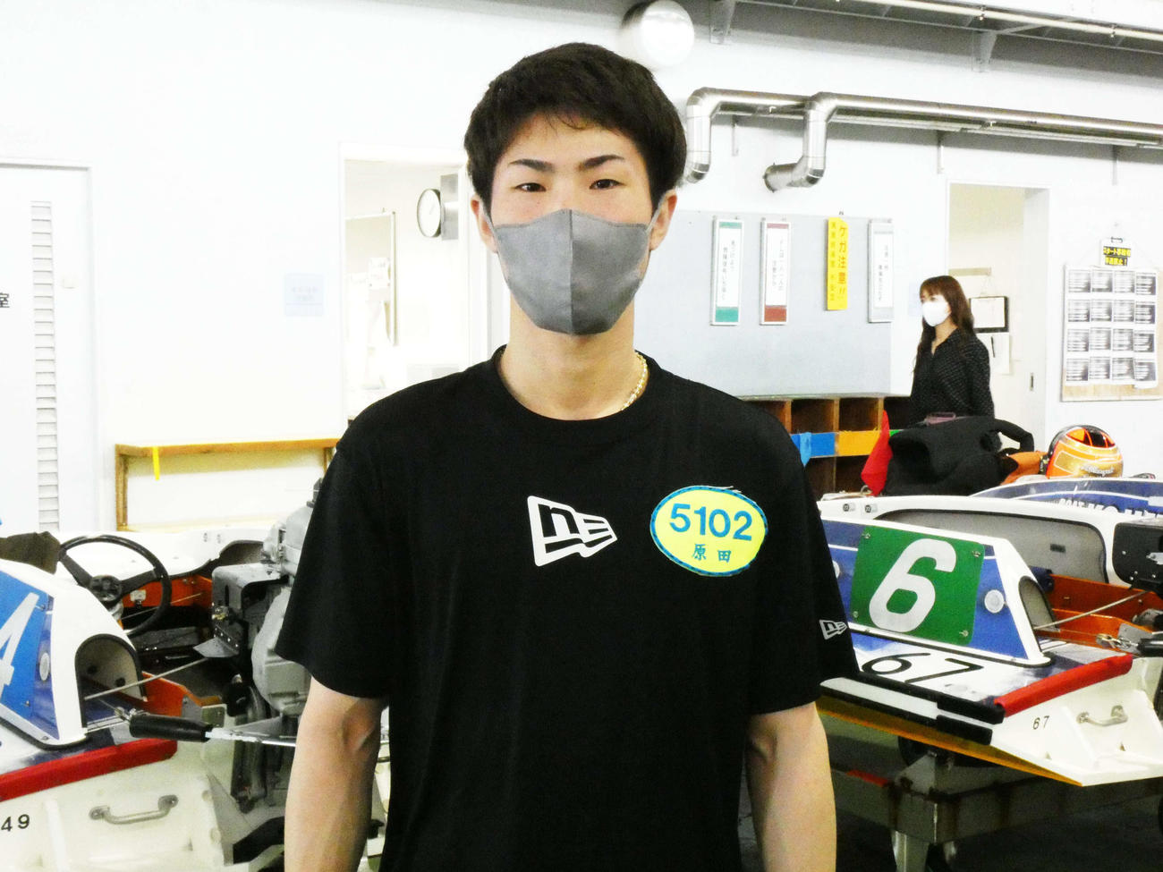 原田雄次は2日目6R3枠と12R5枠に登場する（撮影・前原一樹）