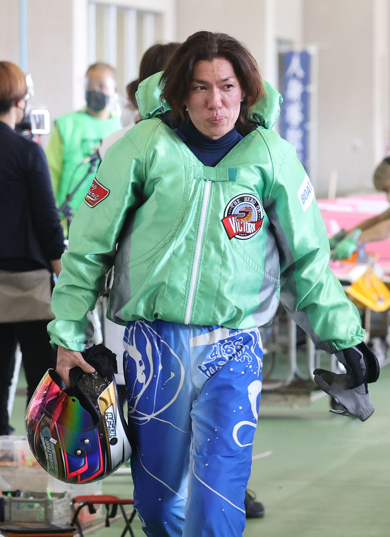 6コースから、ひとまくりした久田敏之