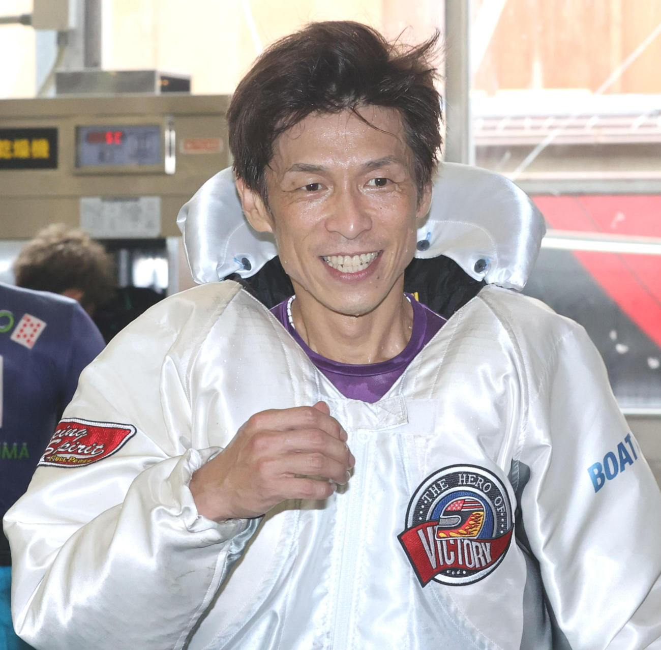 10度目のSG優勝を狙う池田浩二（撮影・梅根麻紀）