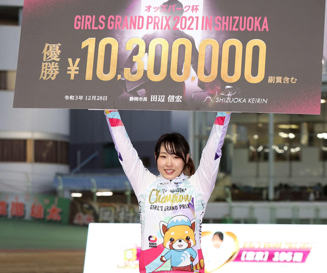 昨年のガールズGPを制した高木真備（引退）。女王の座をかけた戦いは続く