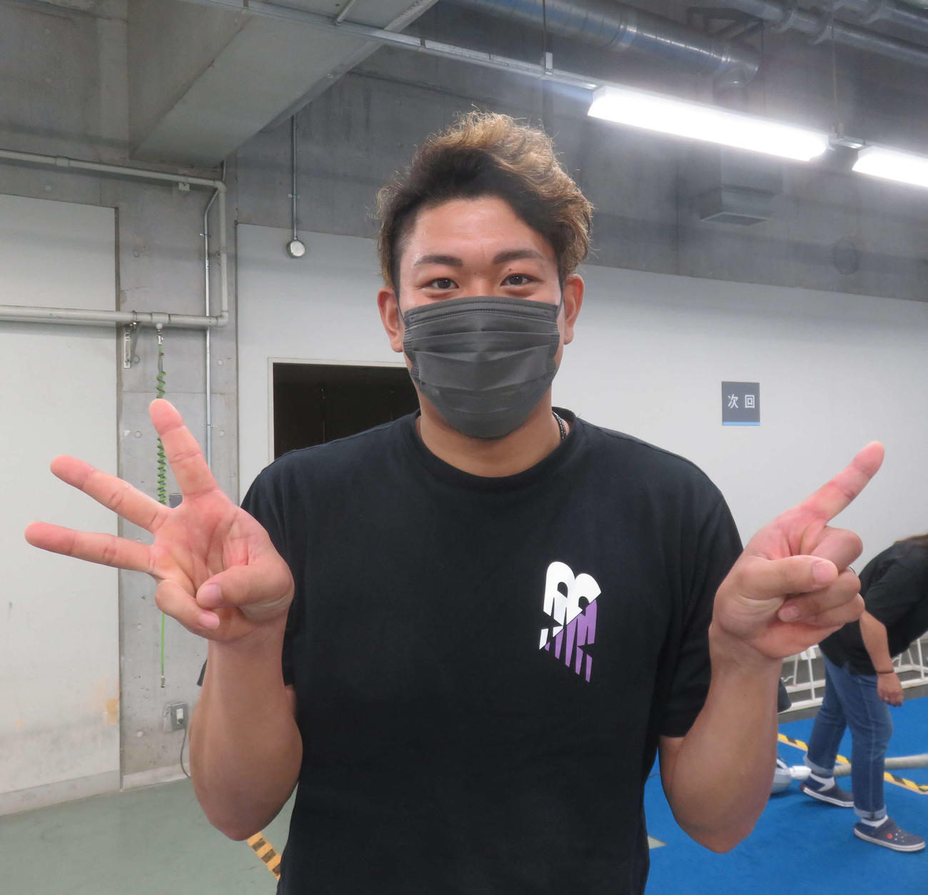 井田晶之が31歳の誕生日を自ら勝利で祝うか？（撮影・栗田文人）