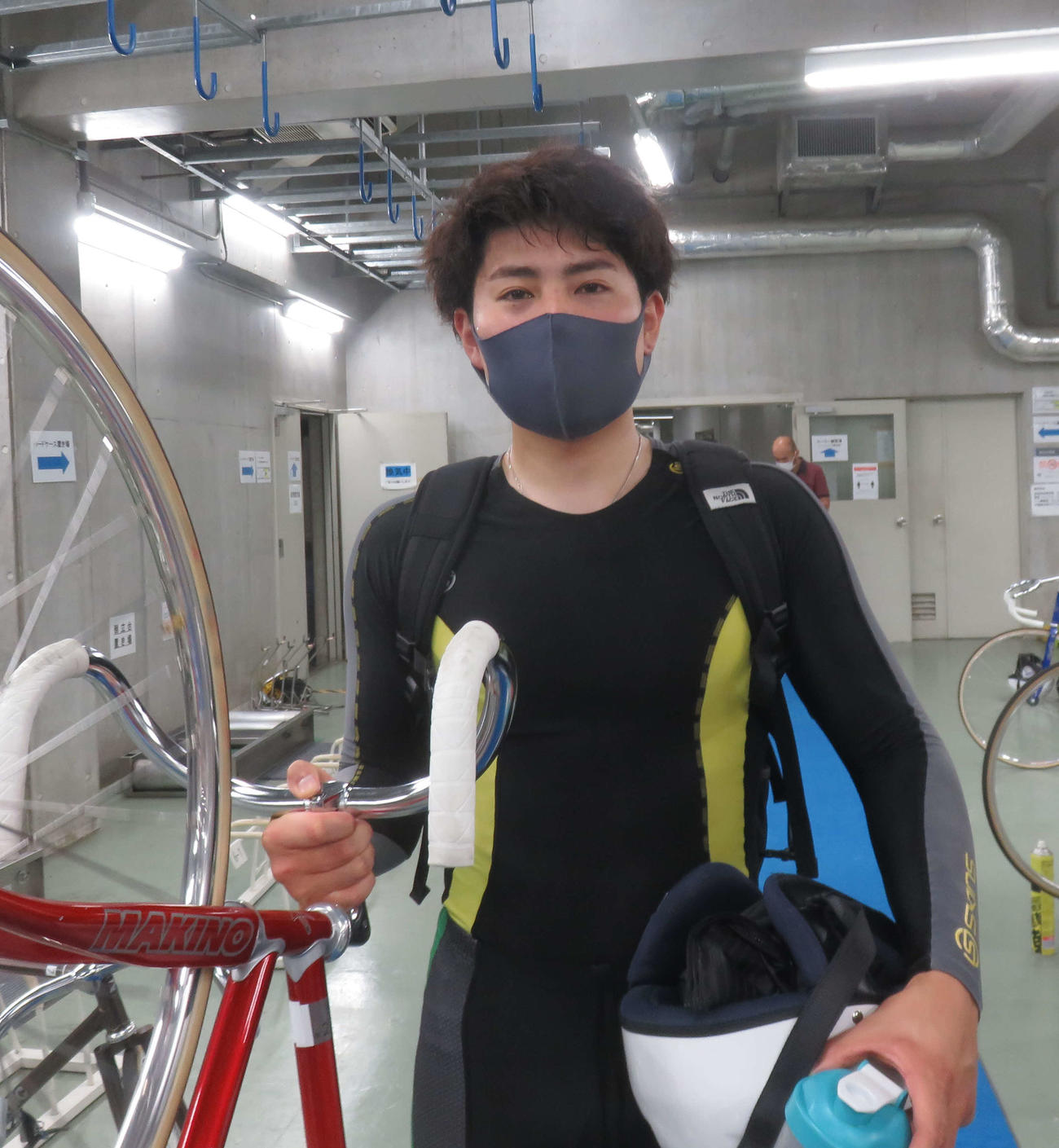 S級に初昇格する来期に向けて、優勝で弾みを付けたい照井拓成（撮影・栗田文人）