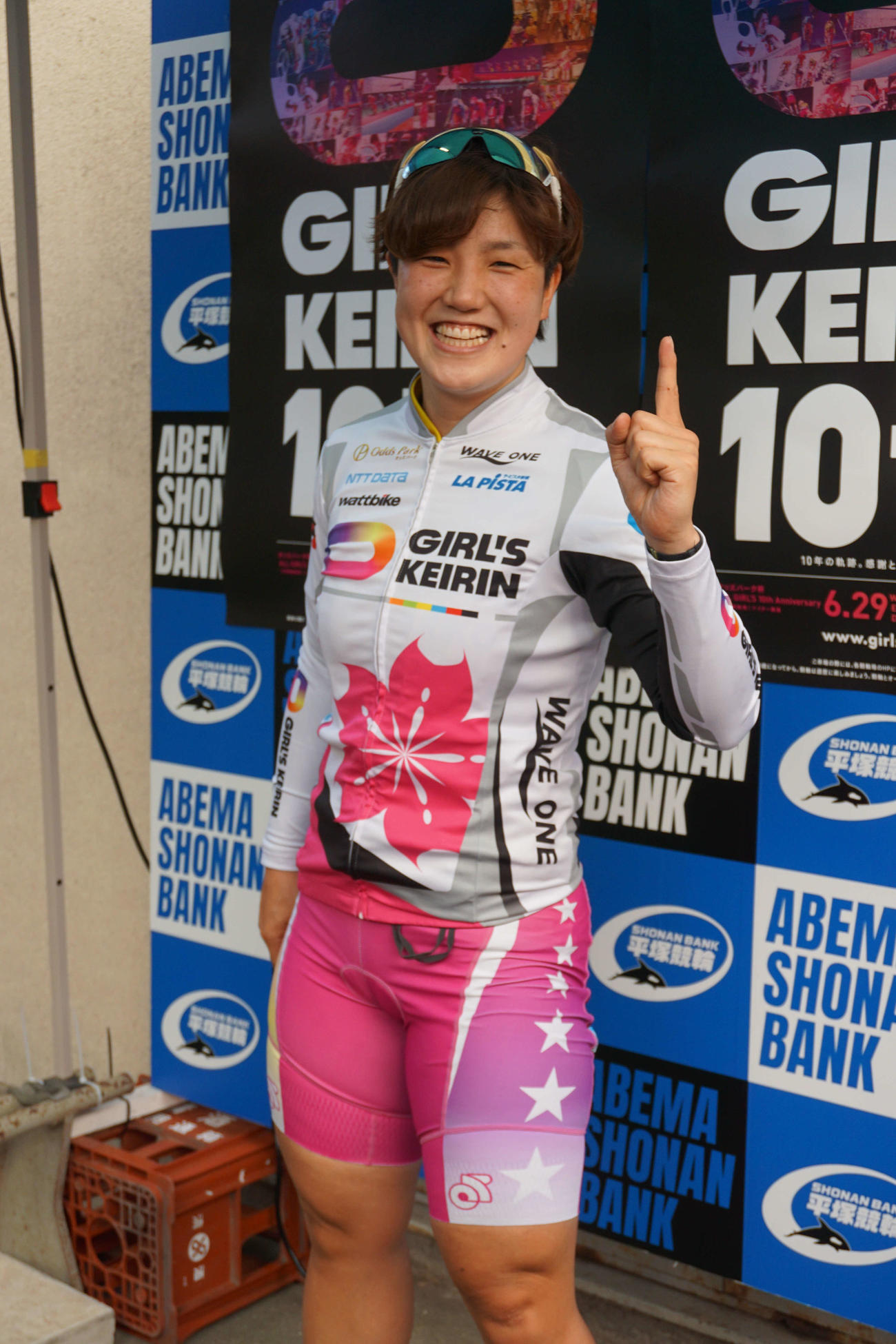 オープニングレースを1期生の小林莉子が飾った