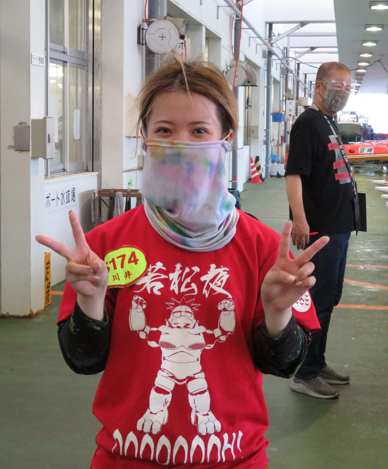 川井萌が地元戦で奮闘する
