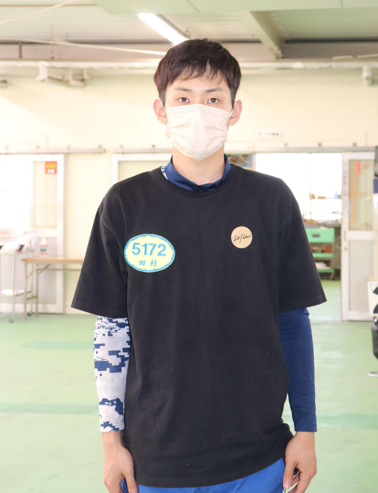 地元のフレッシュルーキー田村慶が好感触。大暴れの予感だ（撮影・神田成史）