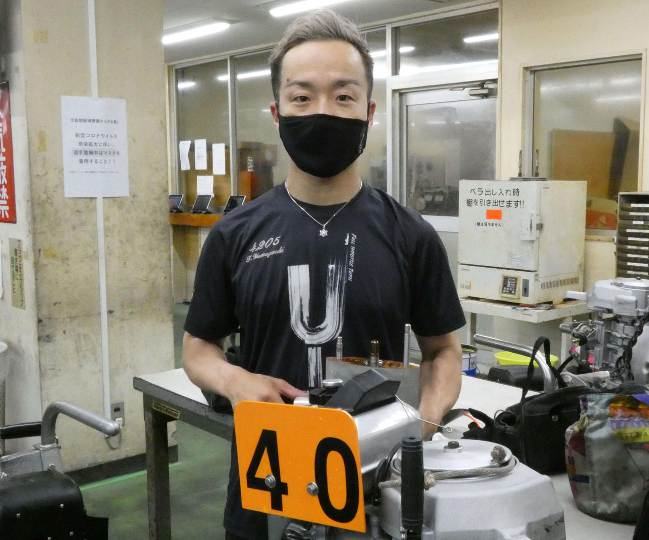 山口剛はオール3連対キープと好調だ（撮影・前原一樹）