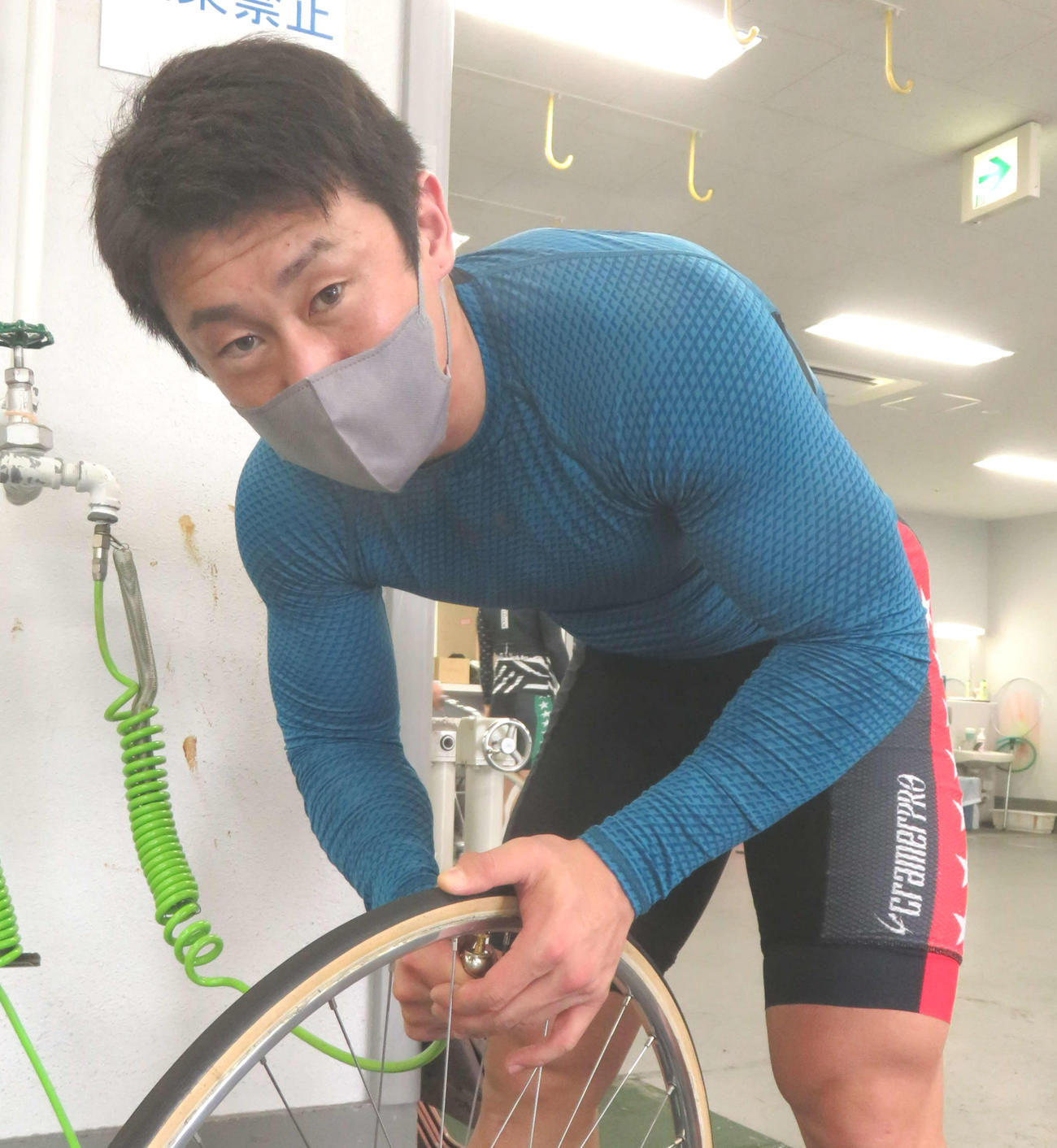走り慣れたバンクで好スタートを切った北井佑季