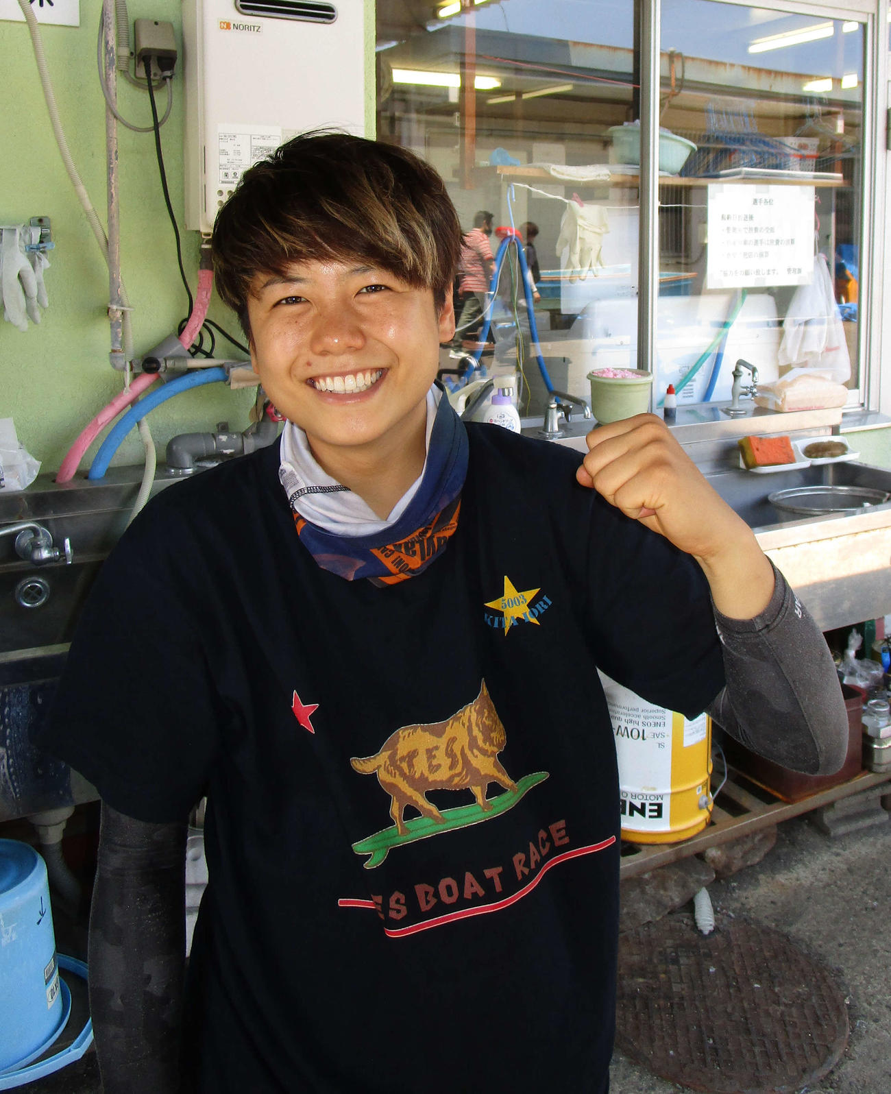 攻撃的なレースでオール3連対。好気配の来田衣織（撮影・安井雅彦）