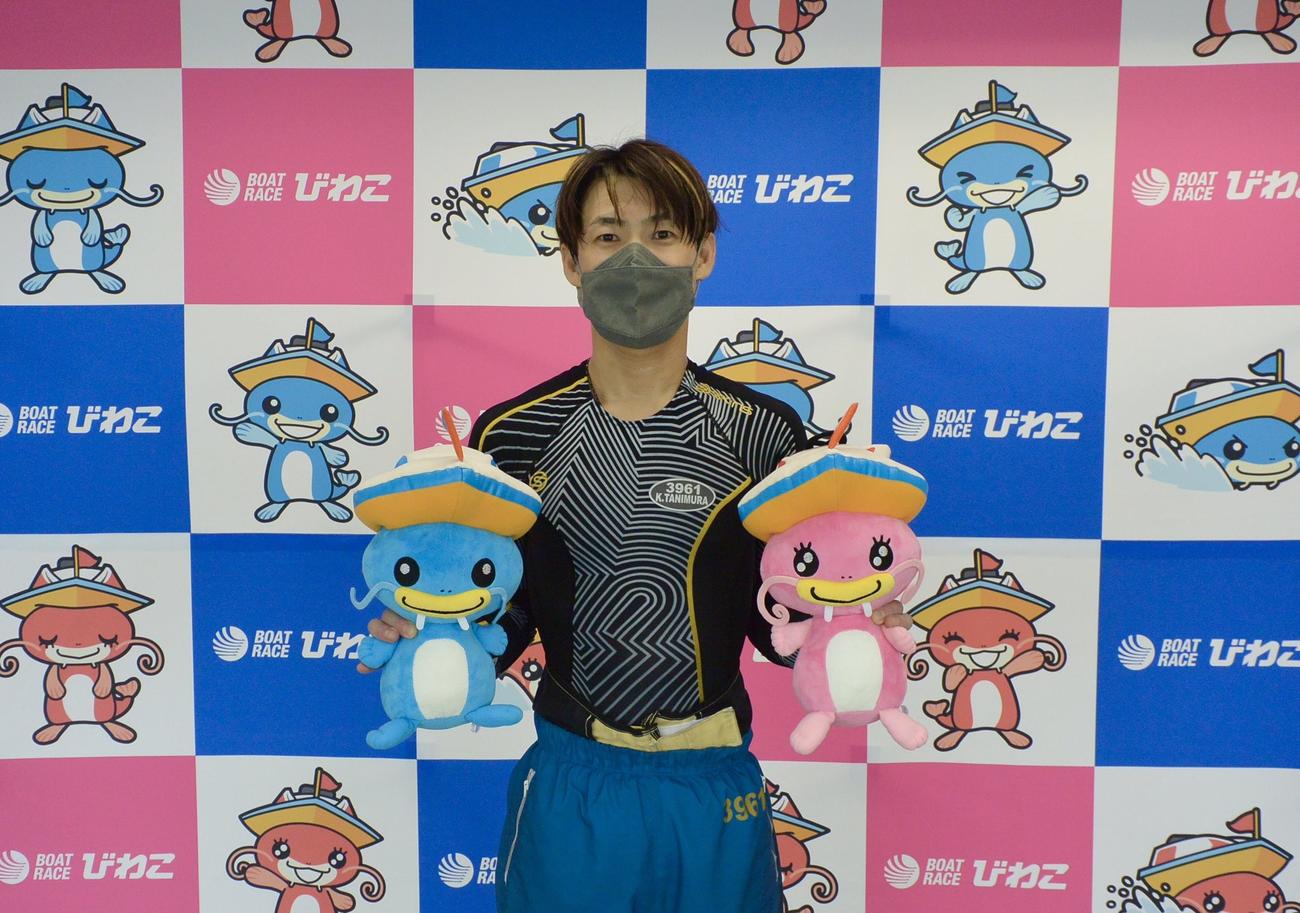 谷村一哉が冷静に逃げ切り、びわこでは3回目となる優勝を決めた