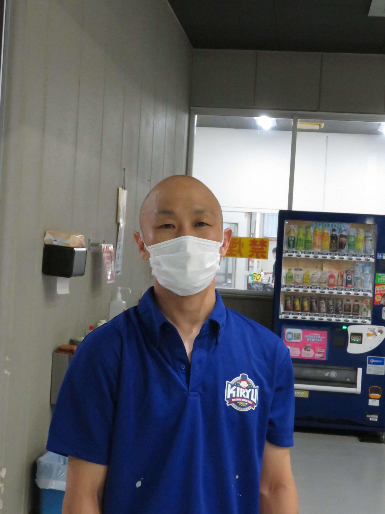 初日を2着2本にまとめた品川賢次