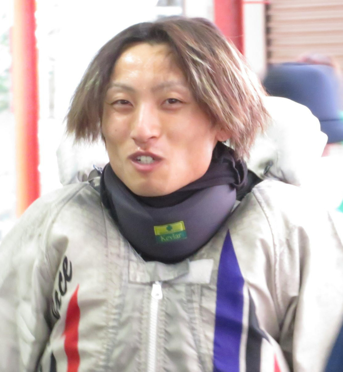 初日連勝を飾った豊田健士郎