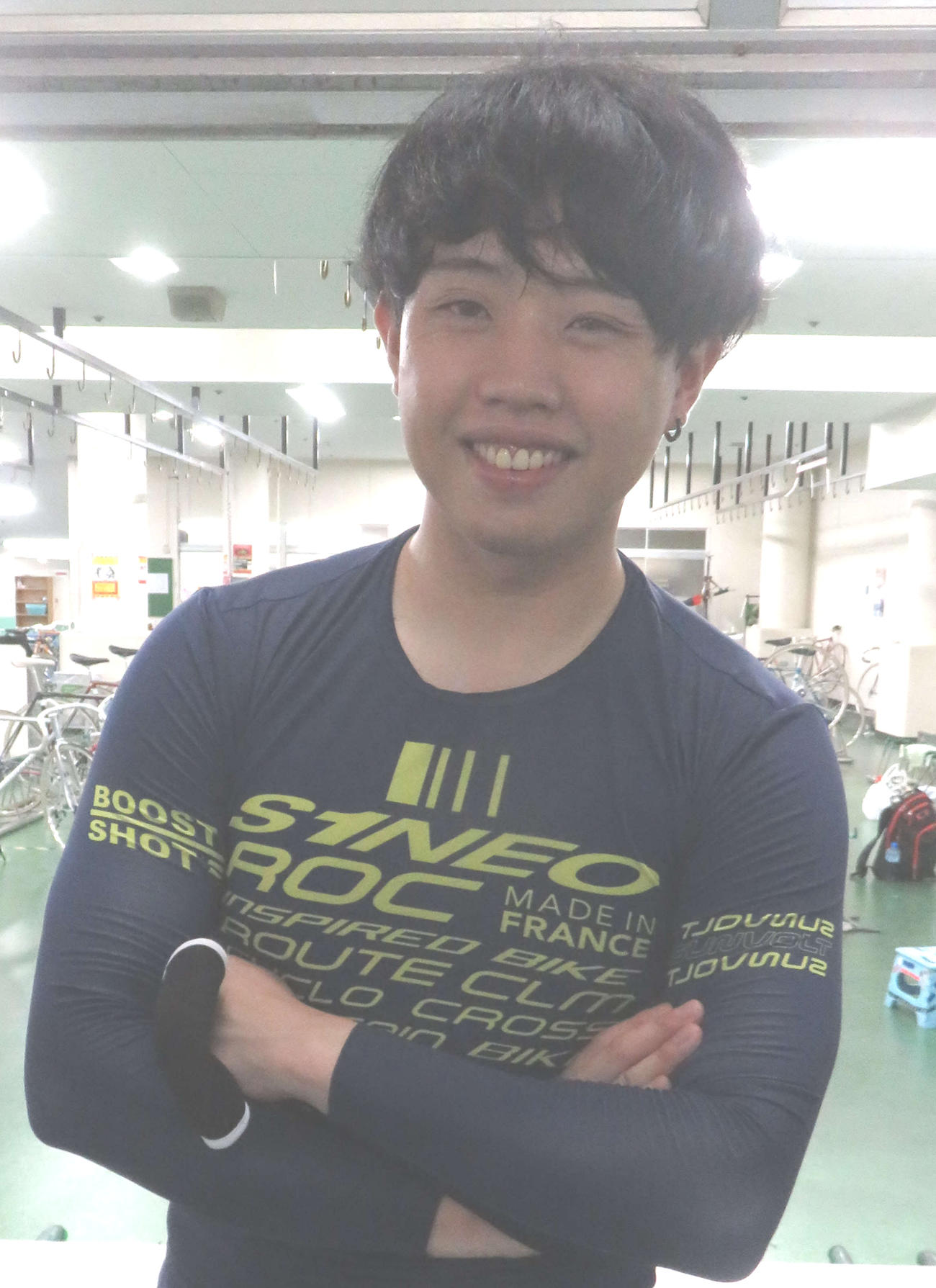 準決は岡山ラインの先頭で奮起を期す山崎駿哉