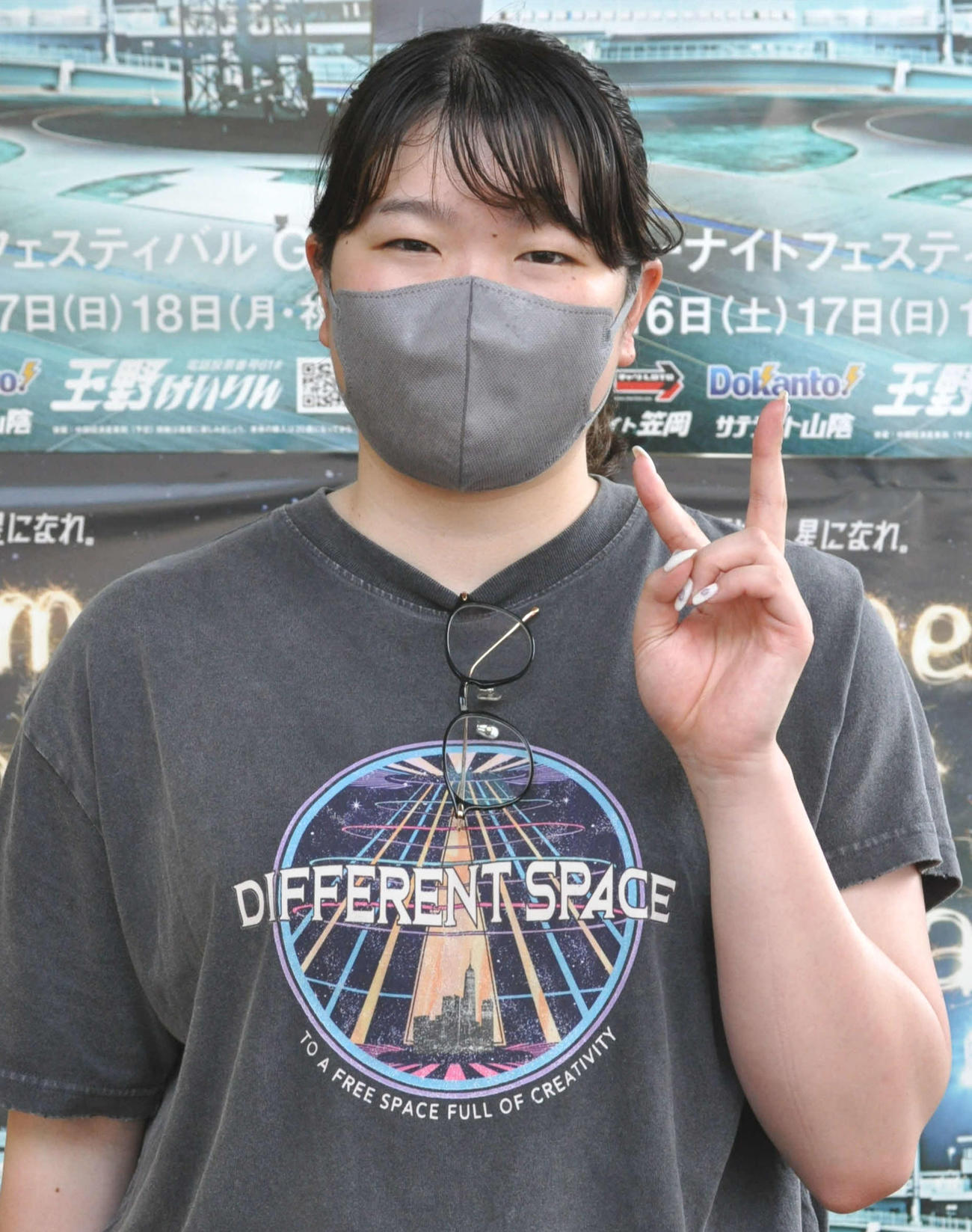 予1を突っ張り先行で快勝した尾方真生