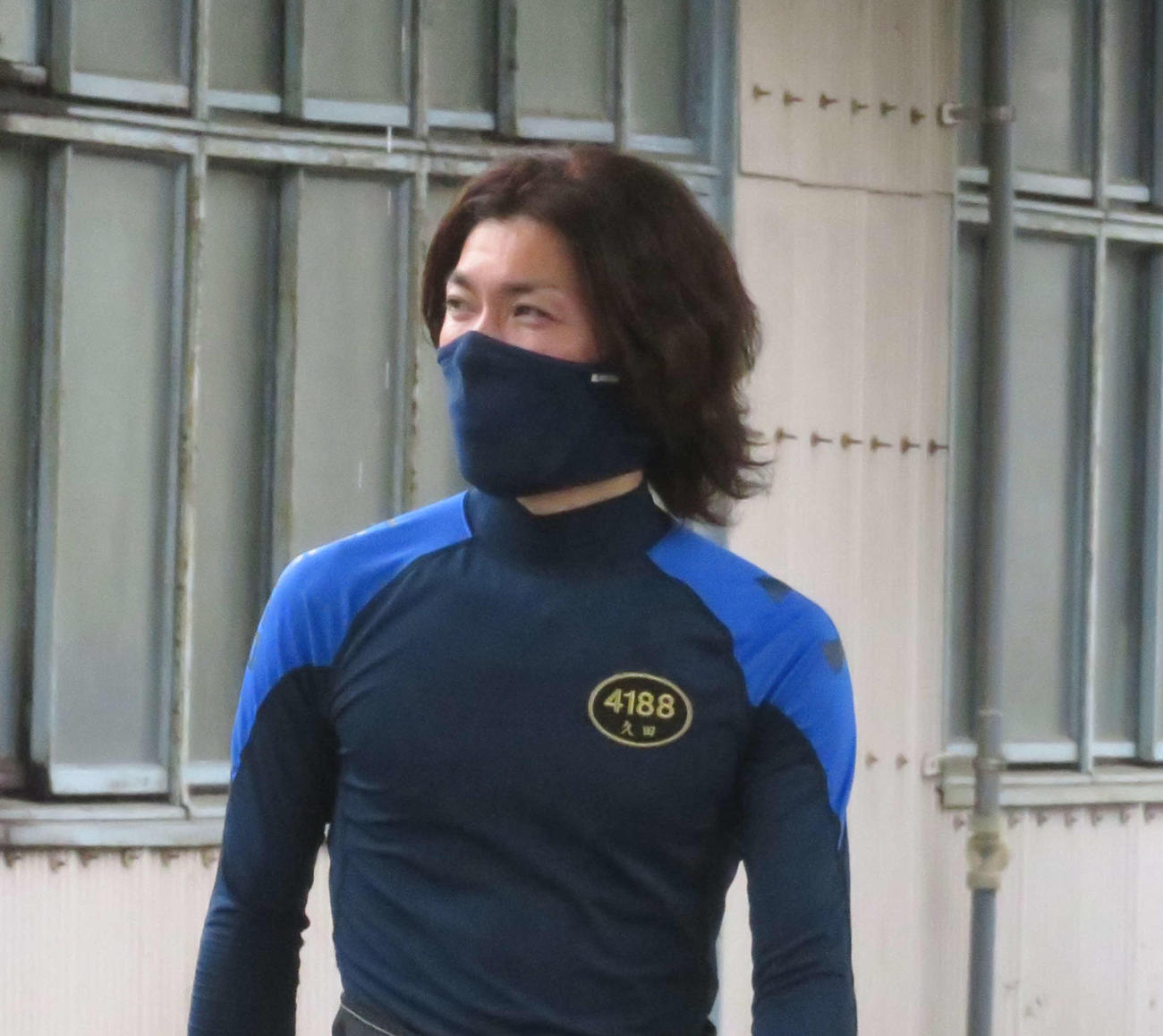 久田敏之が予選1位通過を決めた（撮影・古村亮）