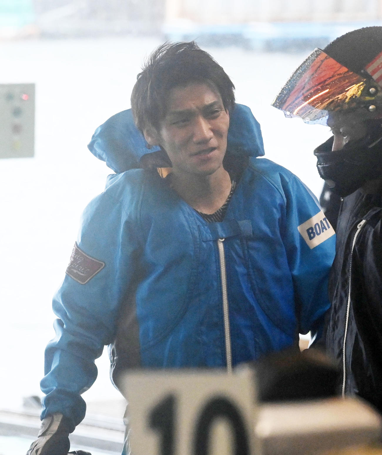 上野真之介（撮影・前岡正明）