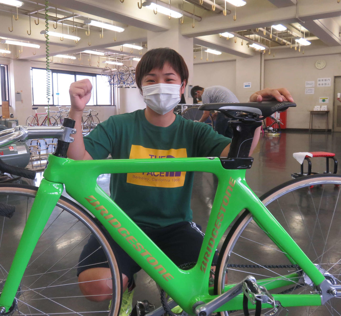 新車投入で復調のきっかけをつかみたい杉沢毛伊子（撮影・栗田文人）