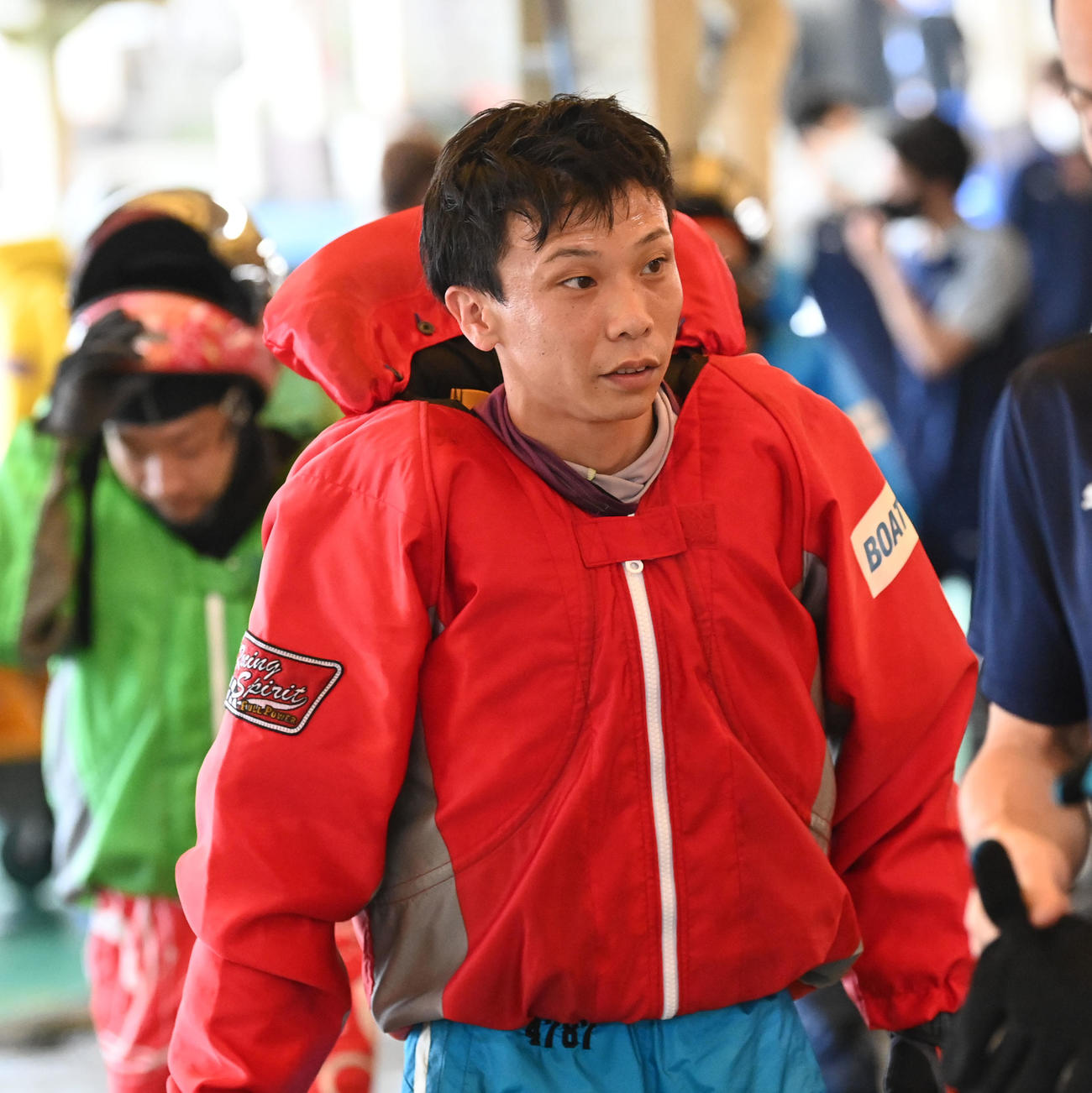 オーシャンカップ3日目　椎名豊（撮影・前岡正明）
