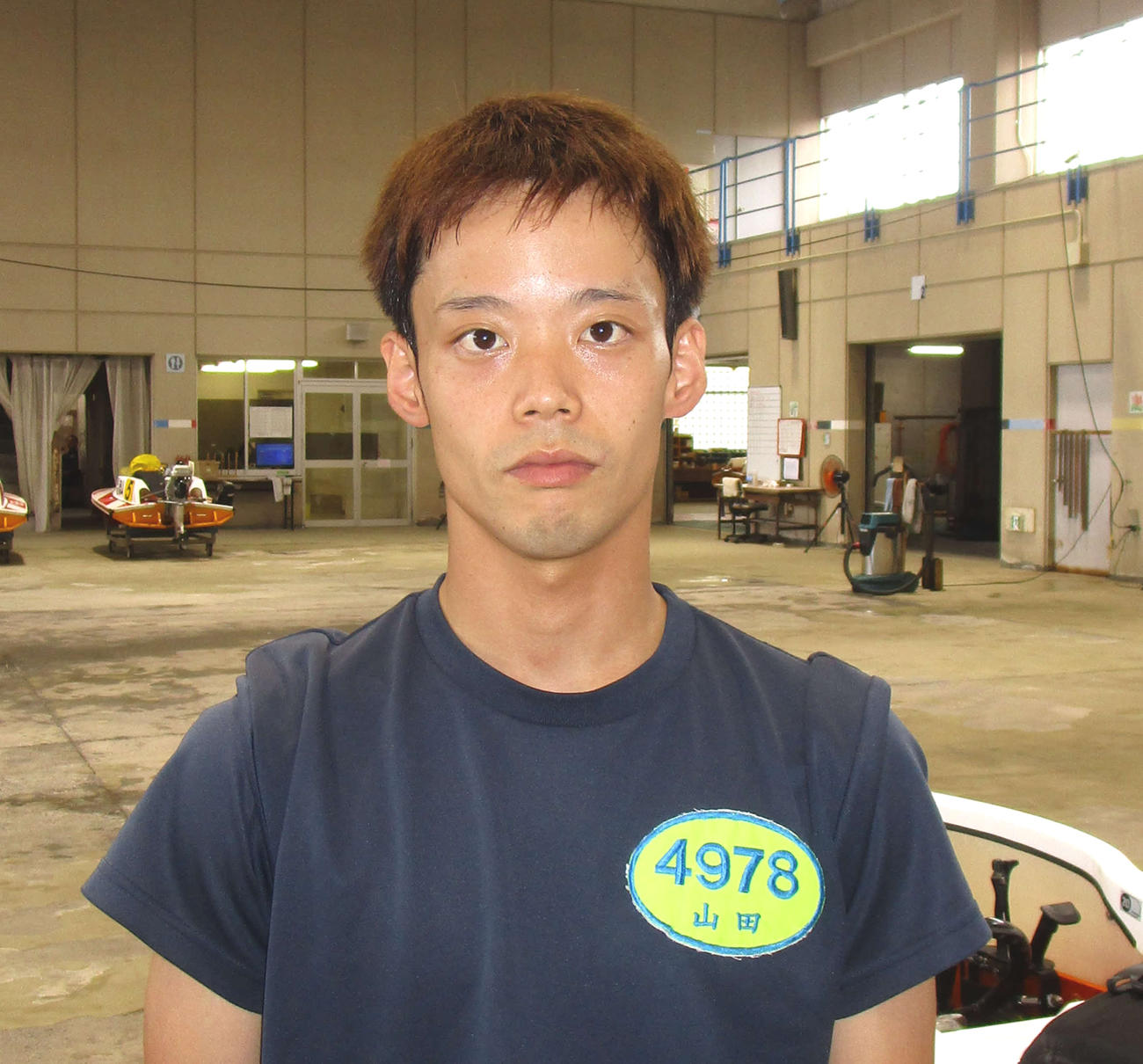 2コースまくりで今節2勝目を挙げた山田和佐（撮影・安井雅彦）